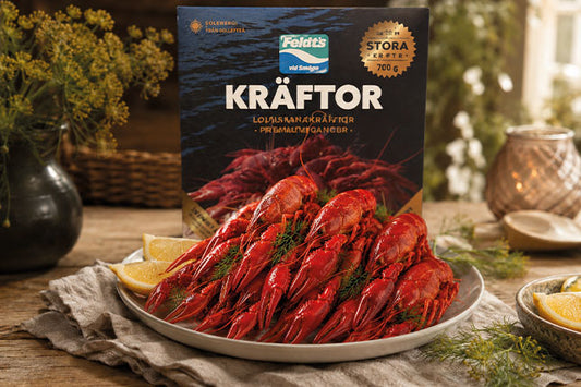 Louisianaflodkräftor Large 700 g - kokta & frysta