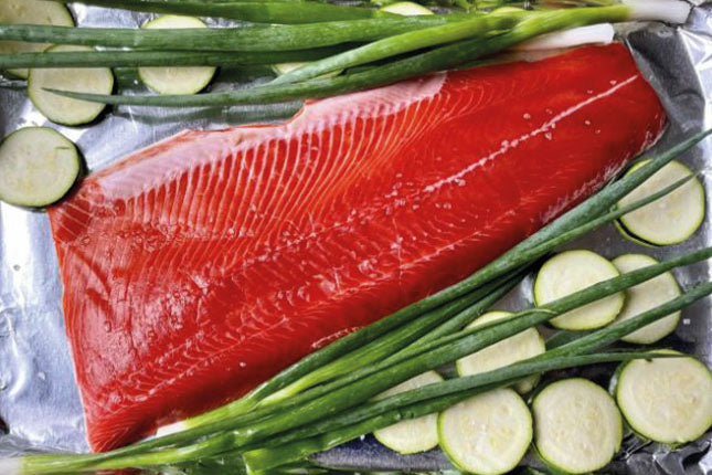 Alaska Sockeye Helsida – Vildfångad Premiumlax från Alaskas Kalla Vatten | Sydfisk