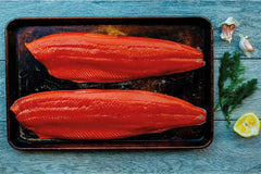 Alaska Sockeye Helsida – Vildfångad Premiumlax från Alaskas Kalla Vatten | Sydfisk