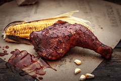 Chicken drumstick - BBQ Glazed Hickory