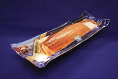 Hot smoked salmon fillet, lemon pepper, whole side