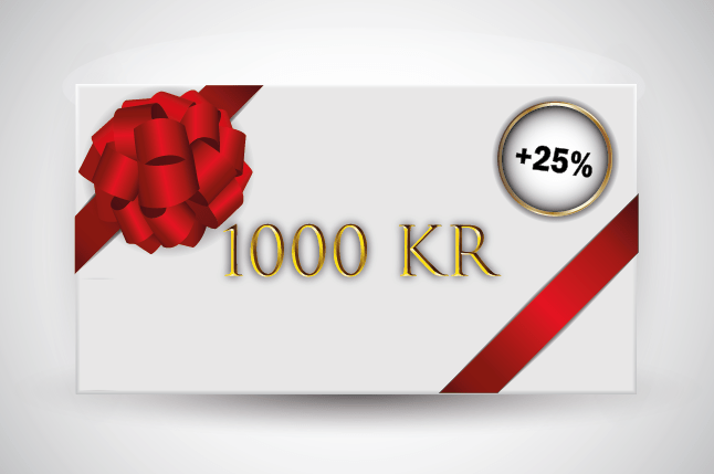 Presentkort 1000 kr 25